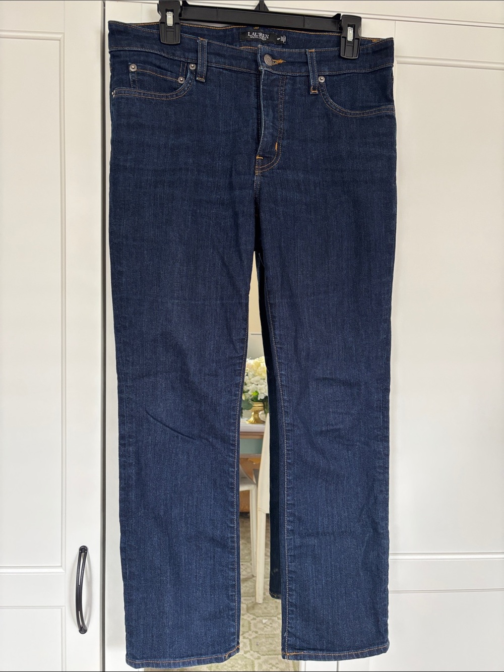 Lauren Ralph Lauren Straight Jeans dark wash 10P